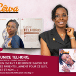 ALIICE GNAPA, créatrice de Aliwax, symbole d’un savoir-faire national reçu par l’Ambassadeur Maurice BANDAMAN